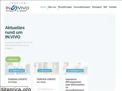 Sites similar to invivo-physio.de