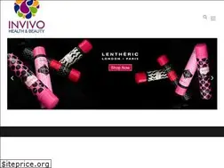Sites similar to invivobeauty.com