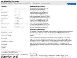Sites similar to invoercalculator.nl