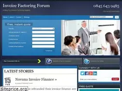 Sites similar to invoicefactoringforum.com