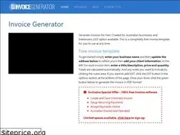 Sites similar to invoicegenerator.com.au