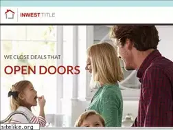 Sites similar to inwesttitle.com