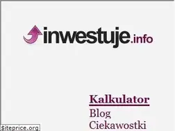 Sites similar to inwestuje.info