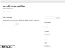 Sites similar to inwoodsa.wordpress.com