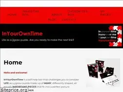 Sites similar to inyourowntime.org
