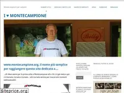 Sites similar to ioamomontecampione.it
