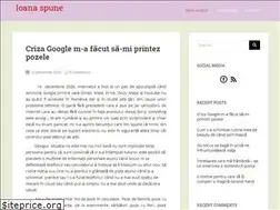 Sites similar to ioanaspune.ro