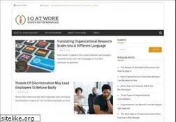 Sites similar to ioatwork.com