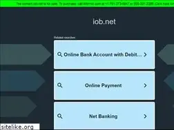 Sites similar to iob.net
