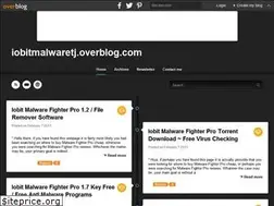 Sites similar to iobitmalwaretj.overblog.com