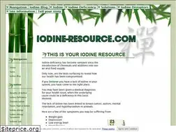 Sites similar to iodine-resource.com