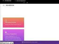 Sites similar to ioebooster.com