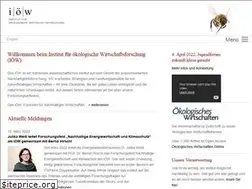 Sites similar to ioew.de