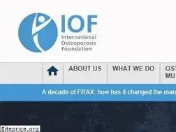 Sites similar to iofbonehealth.org