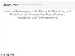 Sites similar to iomicron.de