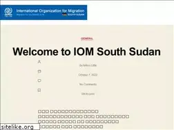 Sites similar to iomsouthsudan.org