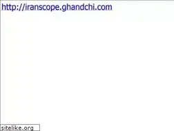 Sites similar to iona.ghandchi.com