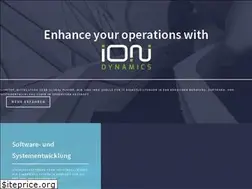 Sites similar to iondynamics.net
