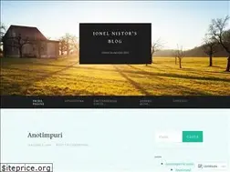 Sites similar to ionelnistor.wordpress.com