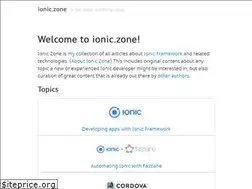 Sites similar to ionic.zone