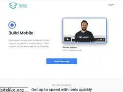 Sites similar to ionicacademy.com