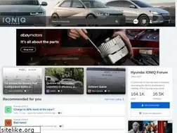 Sites similar to ioniqforum.com