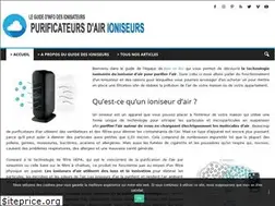 Sites similar to ioniseurs.fr