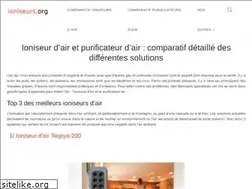 Sites similar to ioniseurs.org