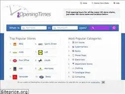 Sites similar to iopeningtimes.co.uk