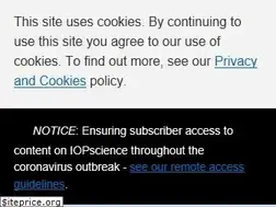 Sites similar to iopscience.iop.org