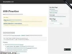 Sites similar to ios-practice.readthedocs.io