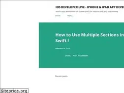 Sites similar to iosdeveloperlive.blogspot.in