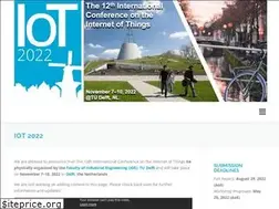 Sites similar to iot-conference.org