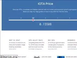 Sites similar to iotaprice.com