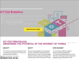Sites similar to iotfestbratislava.splashthat.com