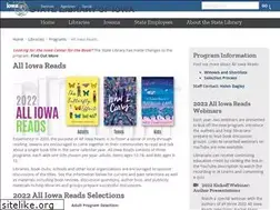 Sites similar to iowacenterforthebook.org