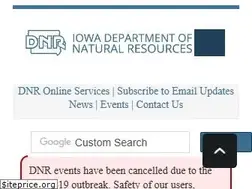 Sites similar to iowadnr.gov