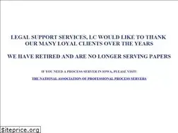 Sites similar to iowalegalsupport.com