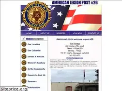 Sites similar to iowalegion26.org