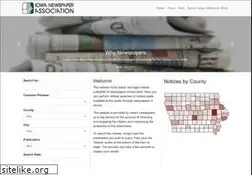 Sites similar to iowanotices.org