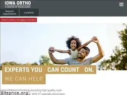 Sites similar to iowaortho.com