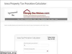 Sites similar to iowataxprocalc.com