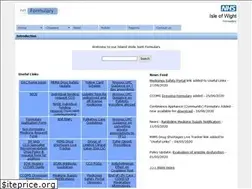 Sites similar to iowformulary.nhs.uk