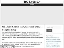 Sites similar to ip-192-168-0-1.com