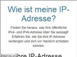 Sites similar to ip-adresse.ch