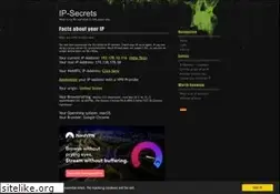 Sites similar to ip-secrets.com