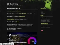 Sites similar to ip-secrets.info
