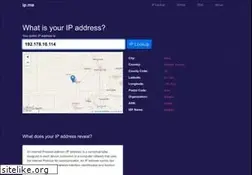 Sites similar to ip.me