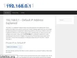 Sites similar to ip19216801.com