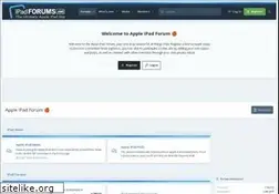 Sites similar to ipadforums.net